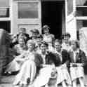 Fifth Formers 1956 - On the Steps