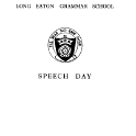 1962 Speech Day Programme