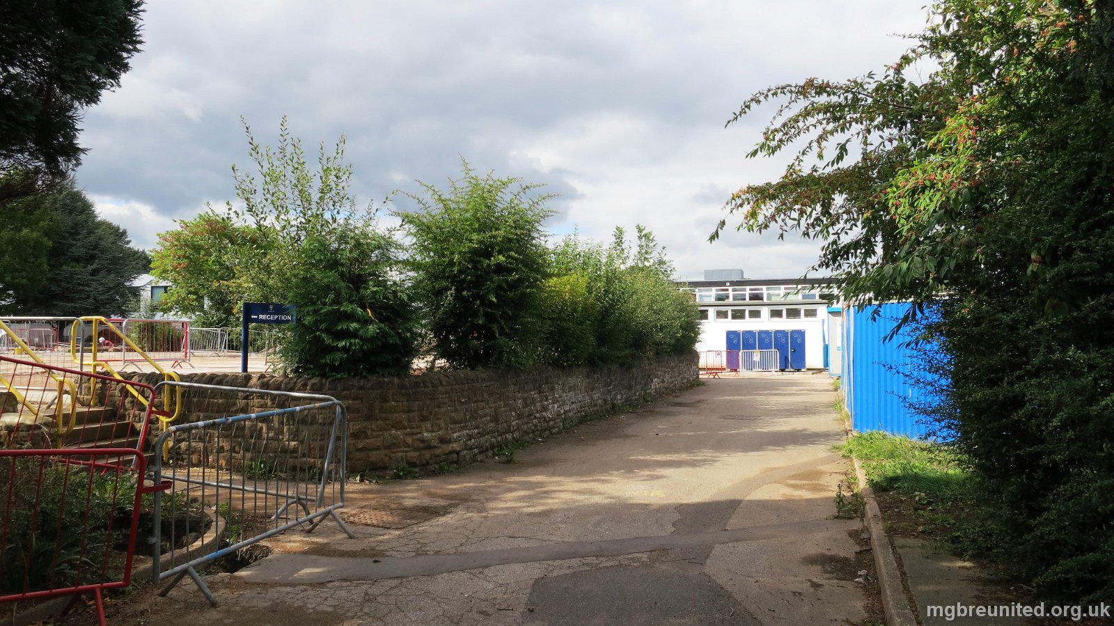 2013 09 Redevelopment of Margaret Glen-Bott School Site taken from Sutton Passeys Crescent