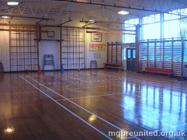 2005 THE GYM at Margaret Glen-Bott This is more or less as I remember it in the 60's. We had to jump over the Horse and also did the dreaded circuit training. I never could do a backward flip.