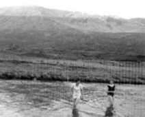 Taking a Dip - Glen Affric, Scotland 1963 Susan Griffiths and Ann Roe (Father was our Geography teacher)