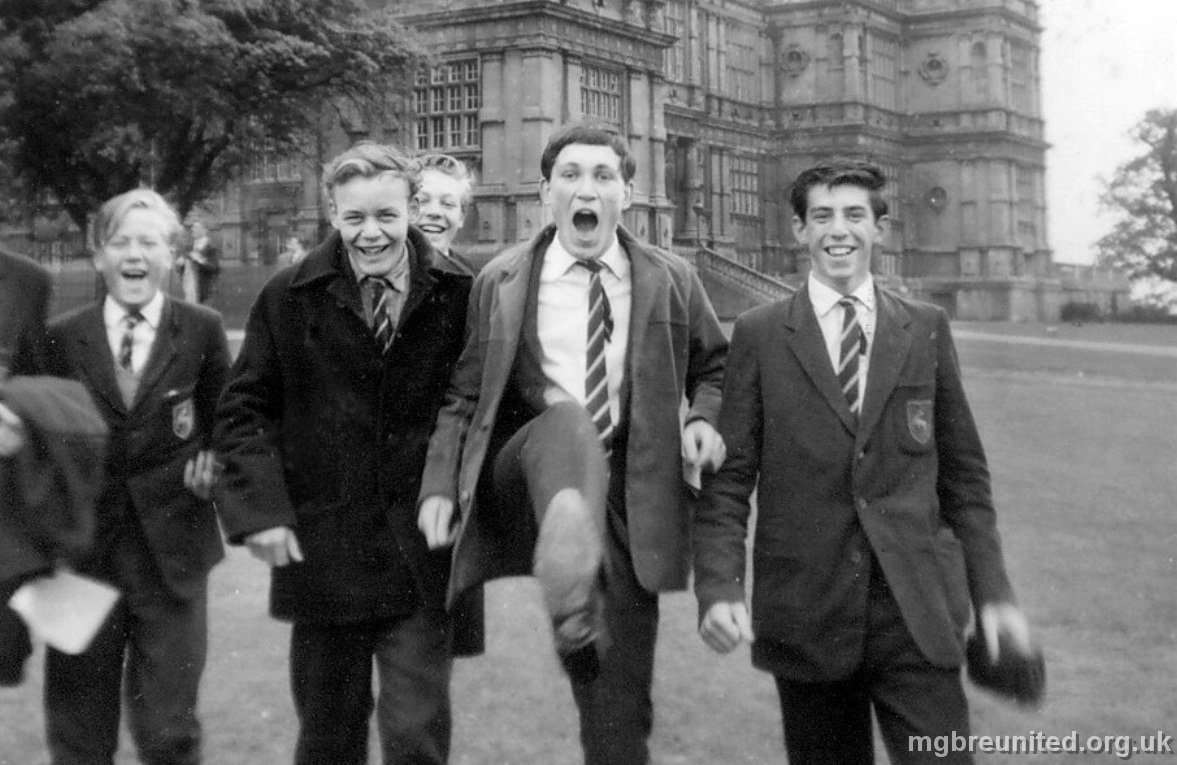 1963 At Wollaton Park Graham White, Chris Gaulton, Dave Holland, Geoff Foulkes and Richard Smith