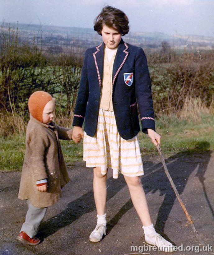 1960 ? Penny Smalley Penny Smalley (now Heeley) with her little brother taken c. 1960. Penny was at school from 1958 until 1963. Penny says: My maiden name was Penelope (Penny) Smalley and my closest friends were Valerie Shepherd (we are still very close and meet regularly), Jacqueline Davis, and Susan Redgate.